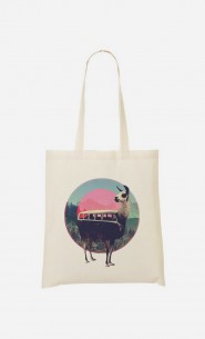 Tote Bag Combi Llama
