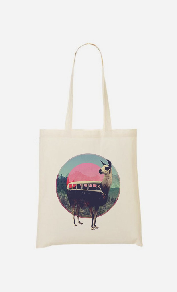 Tote Bag Combi Llama