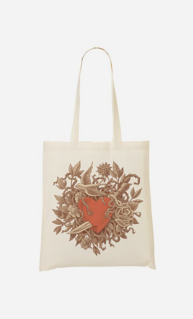 Tote Bag Heart Of Thorns