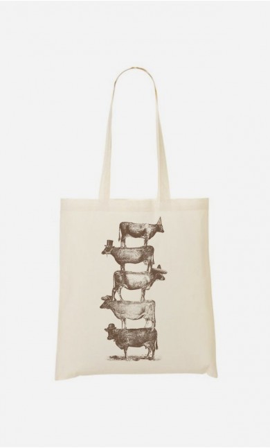 Tote Bag Cow Cow Nuts