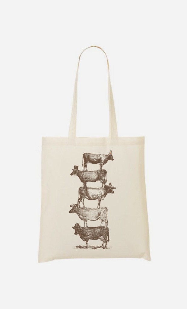 Tote Bag Cow Cow Nuts