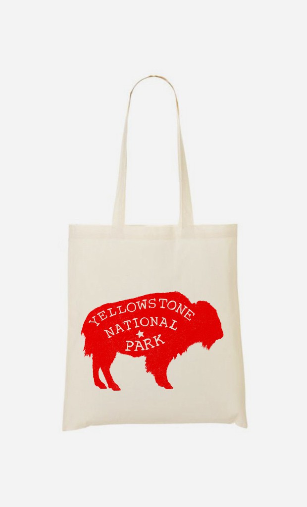 Tote Bag Yellowstone Red