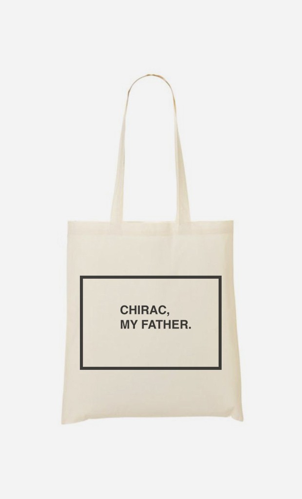 Tote Bag Chirac My Father