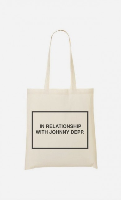 Tote Bag With Johnny Depp