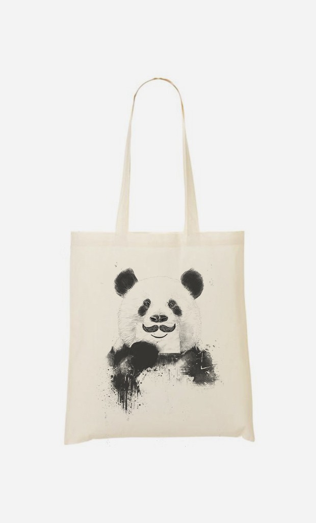 Tote Bag Funny Panda