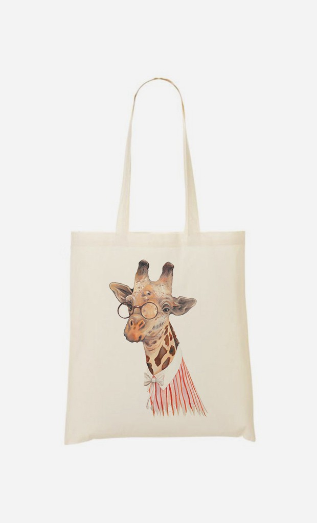 Tote Bag Madame Giraffe