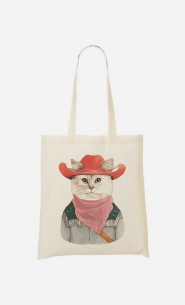 Tote Bag Rodeo Cat