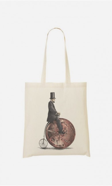Tote Bag Penny Farthing