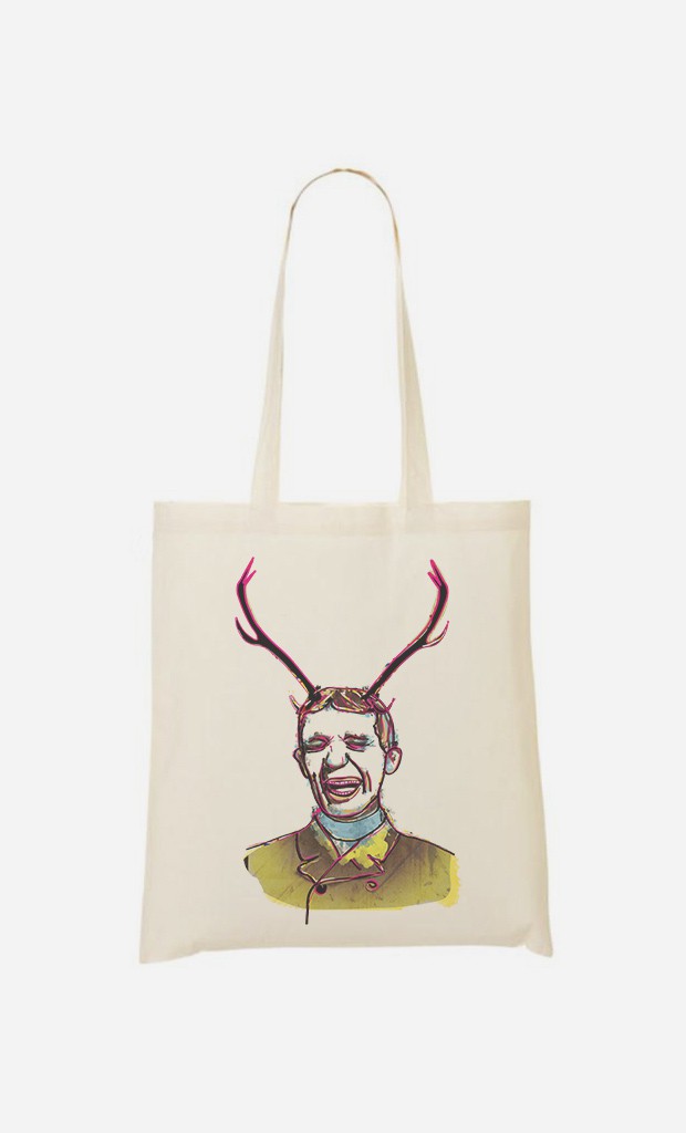 Tote Bag Deer Man