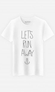 T-Shirt Homme Let's Run Away