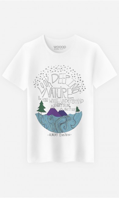 T-Shirt Homme Deep Into Nature