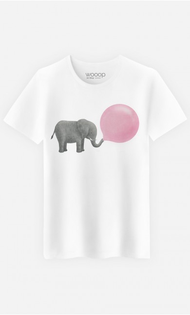 T-Shirt Homme Jumbo Bubble Gum