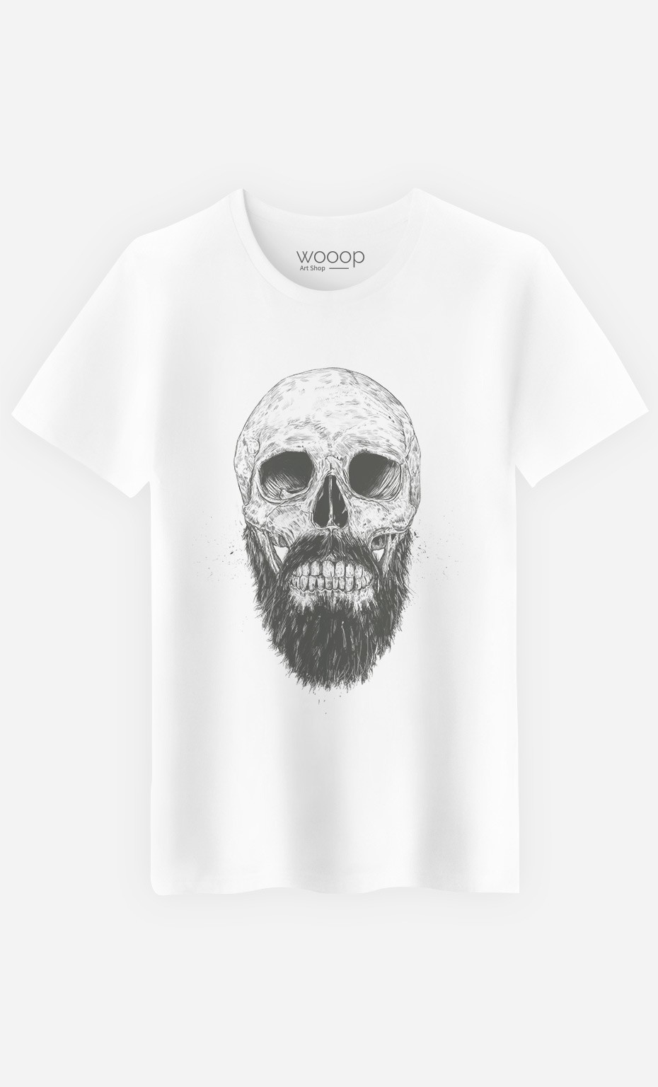 T-Shirt Homme Hipster Barbe