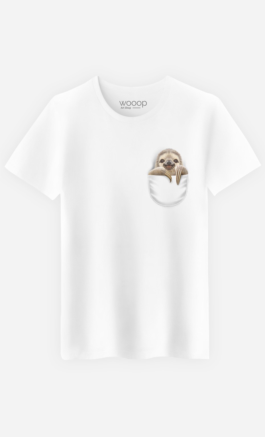 T-Shirt Homme Pocket Sloth