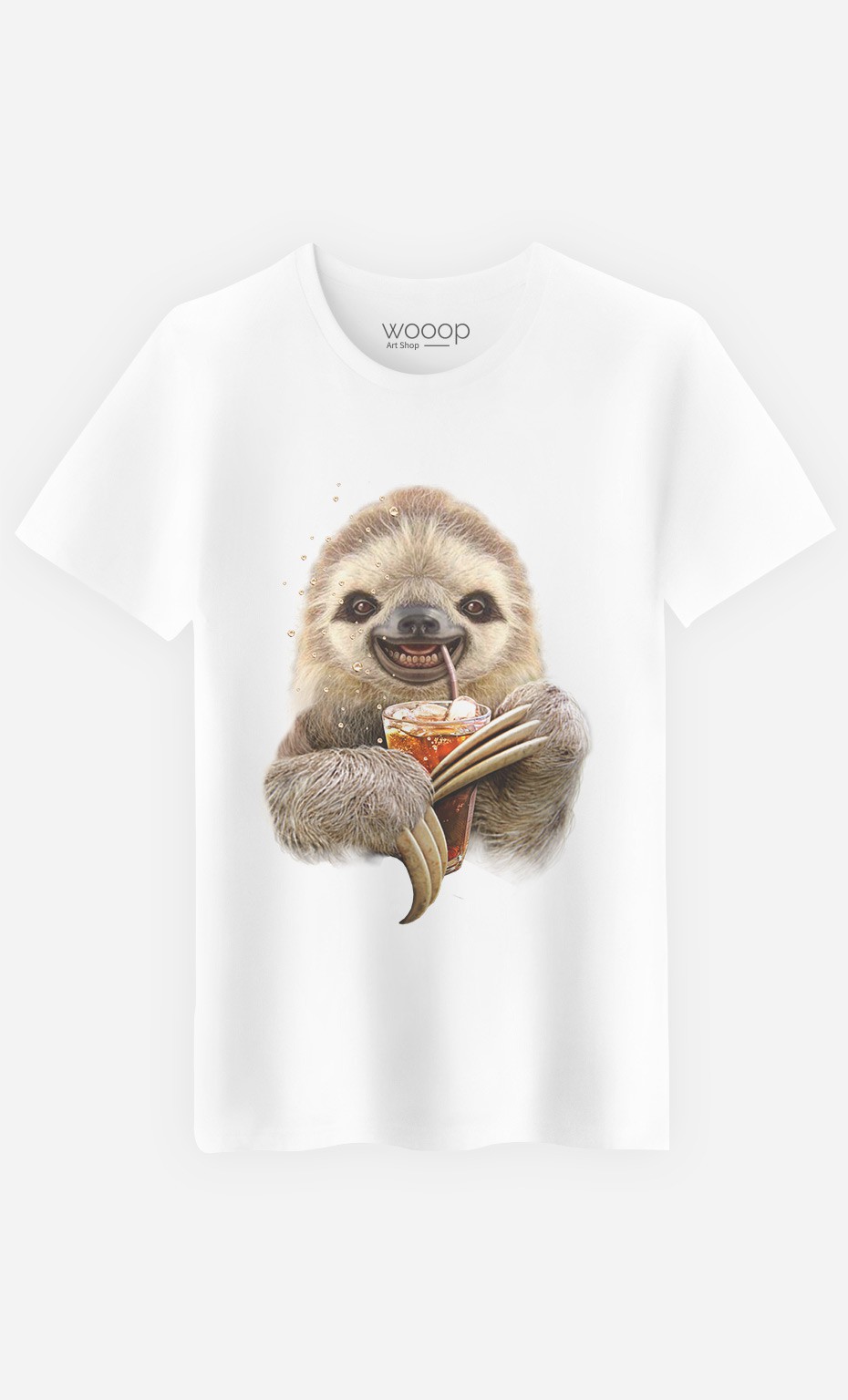 T-Shirt Homme Sloth & Drink
