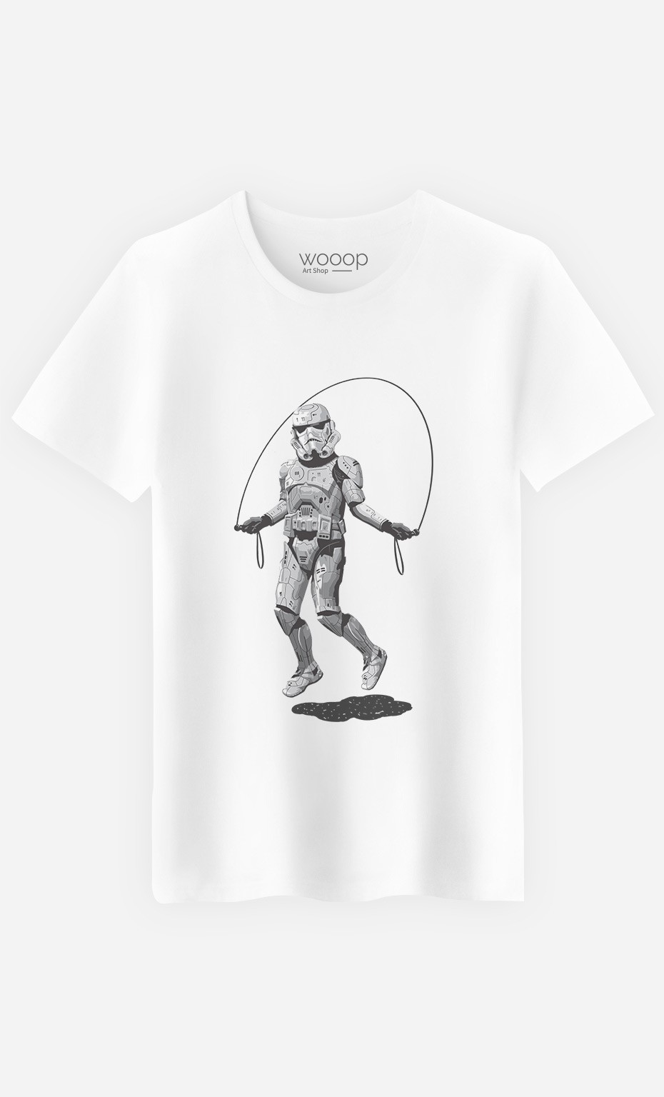 T-Shirt Homme Stormtrooper Skipping