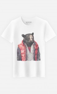 T-Shirt Homme Black Bear