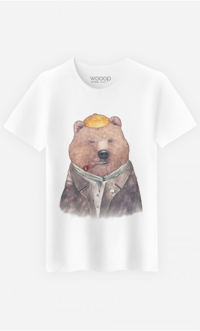 T-Shirt Homme Brown Bear