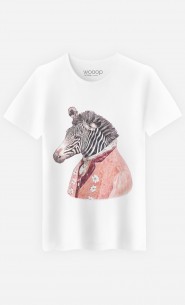 T-Shirt Homme Zebra Cream