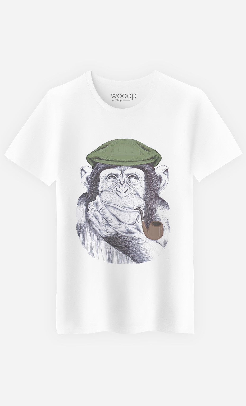 T-Shirt Homme Wise Mr Chimp