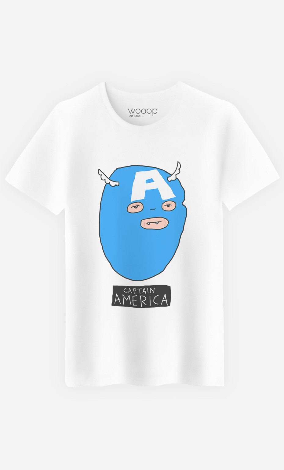 T-Shirt Homme Captain America