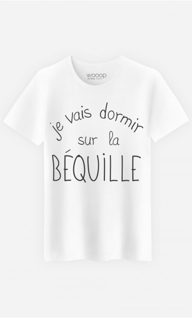T-Shirt Homme Sur La Béquille