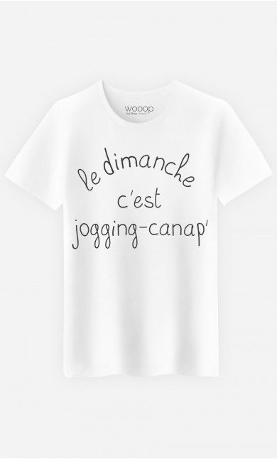 T-Shirt Homme Jogging Canap