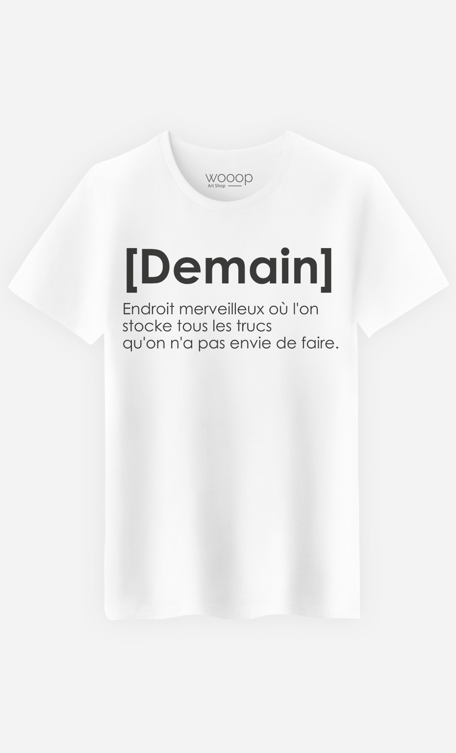 T-Shirt Homme Demain Définition