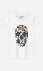 T-Shirt Femme Vintage Skull