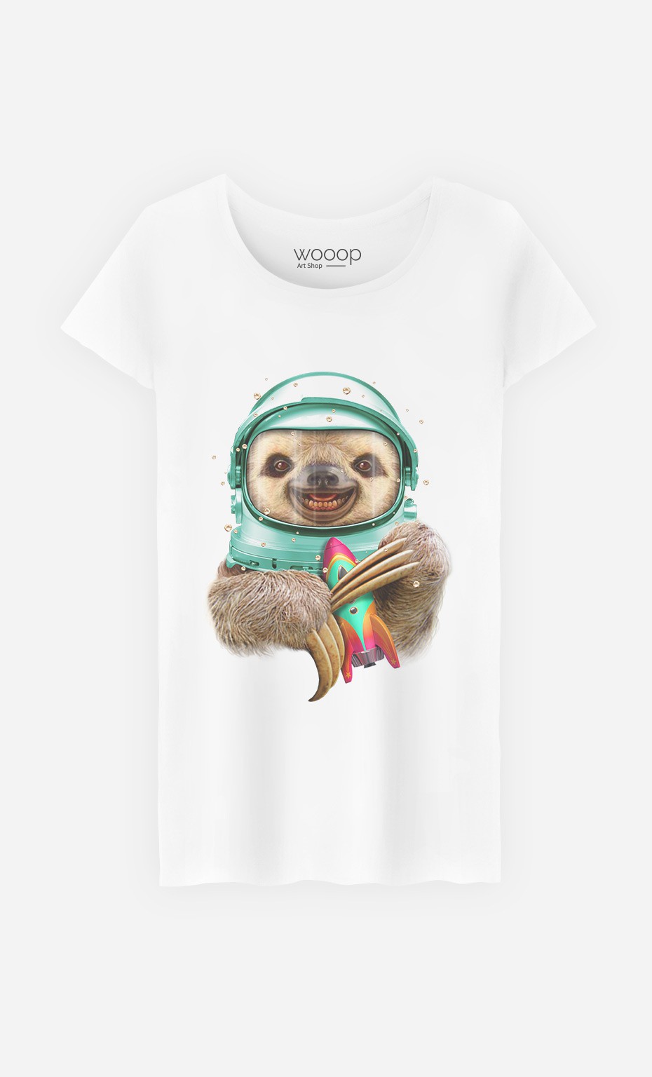 T-Shirt Femme Space Sloth