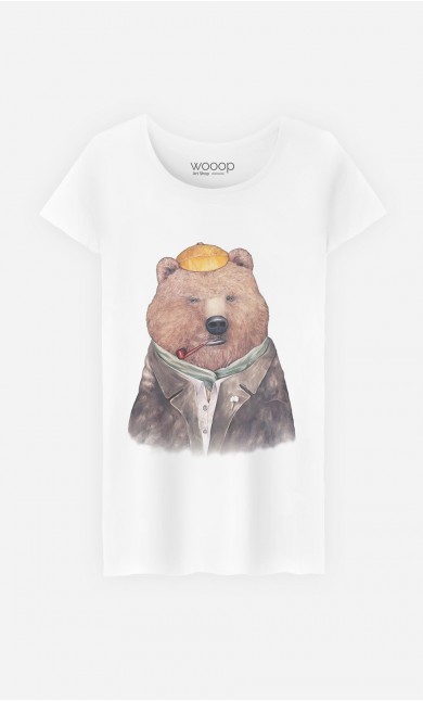 T-Shirt Femme Brown Bear