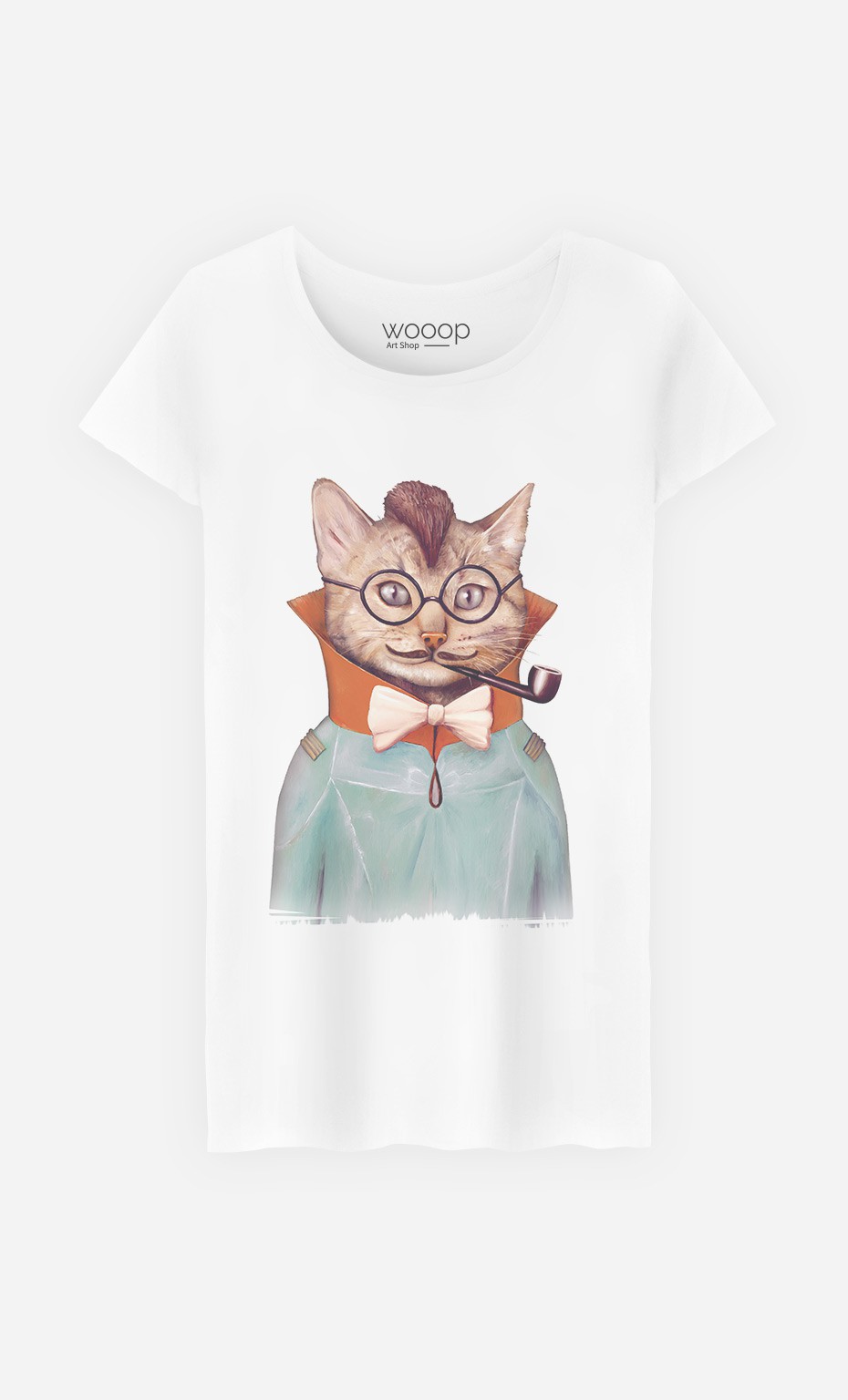 T-Shirt Femme Electric Cat