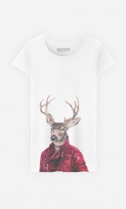 T-Shirt Femme Red Clad Deer