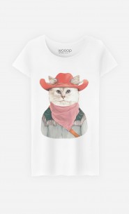 T-Shirt Femme Rodeo Cat