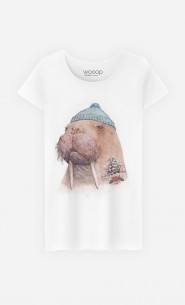 T-Shirt Femme Tattooed Walrus