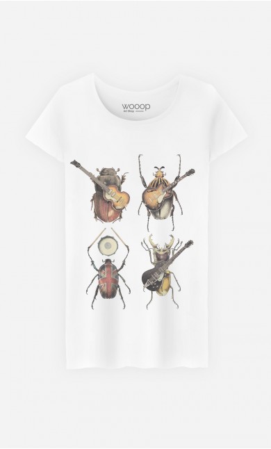 T-Shirt Femme Beetles