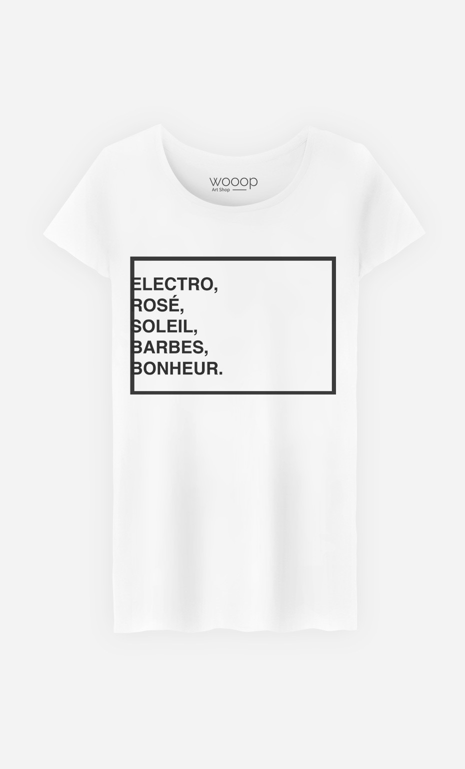 T-Shirt Femme Electro Rosé