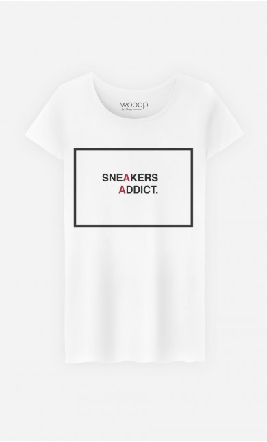 T-Shirt Femme Sneakers Addict
