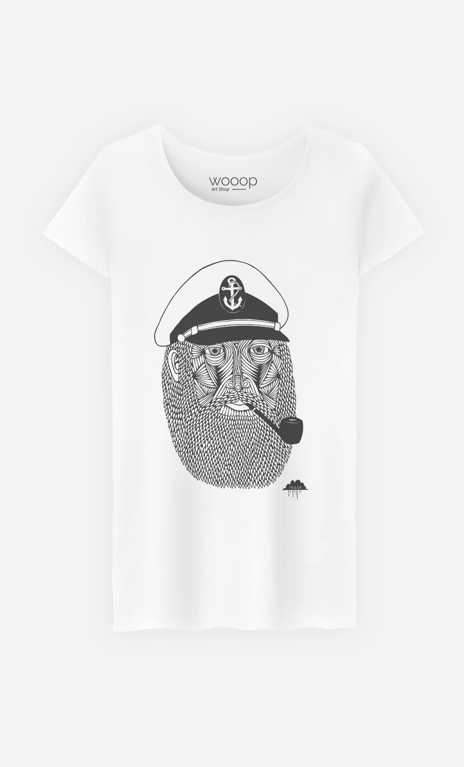 T-Shirt Femme Captain Monkey