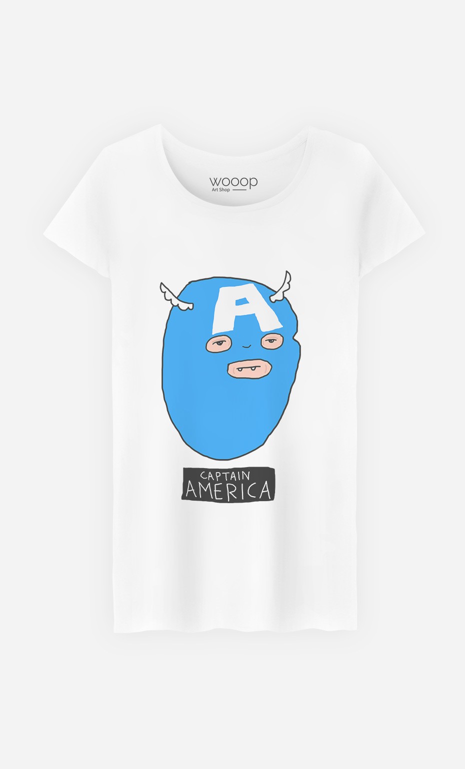 T-Shirt Femme Captain America