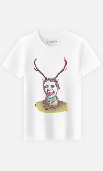 T-Shirt Homme Deer Man