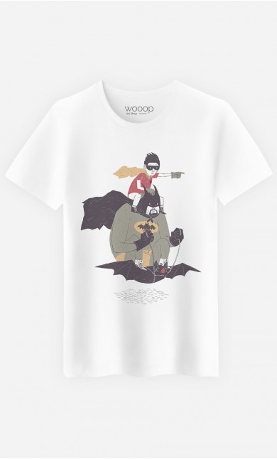 T-Shirt Homme Batman & Robin