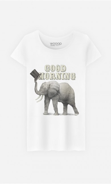 T-Shirt Femme Good Morning