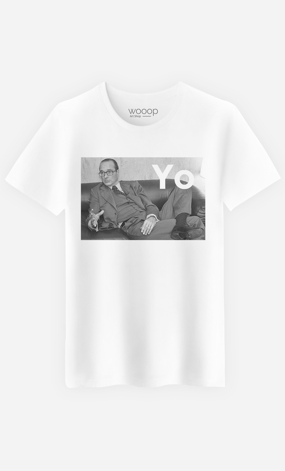 T-Shirt Homme Original Chirac Yo