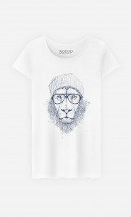 T-Shirt Femme Original Cool Lion