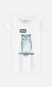 T-Shirt Femme Yolo Owl