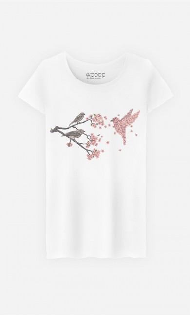 T-Shirt Femme Blossom Bird