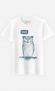 T-Shirt Homme Yolo Owl