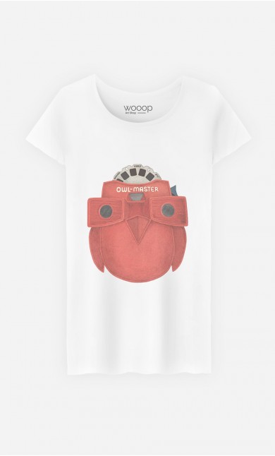 T-Shirt Femme Owl Master
