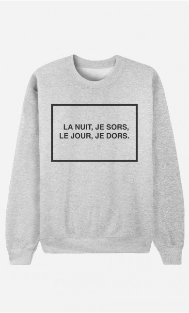 Sweat Homme La Nuit et Le Jour